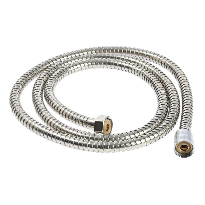 Душевой шланг ZEIN Z29PS, 170 см, гайки металл 1/2", запрессовочная втулка латунь, Имп/Имп