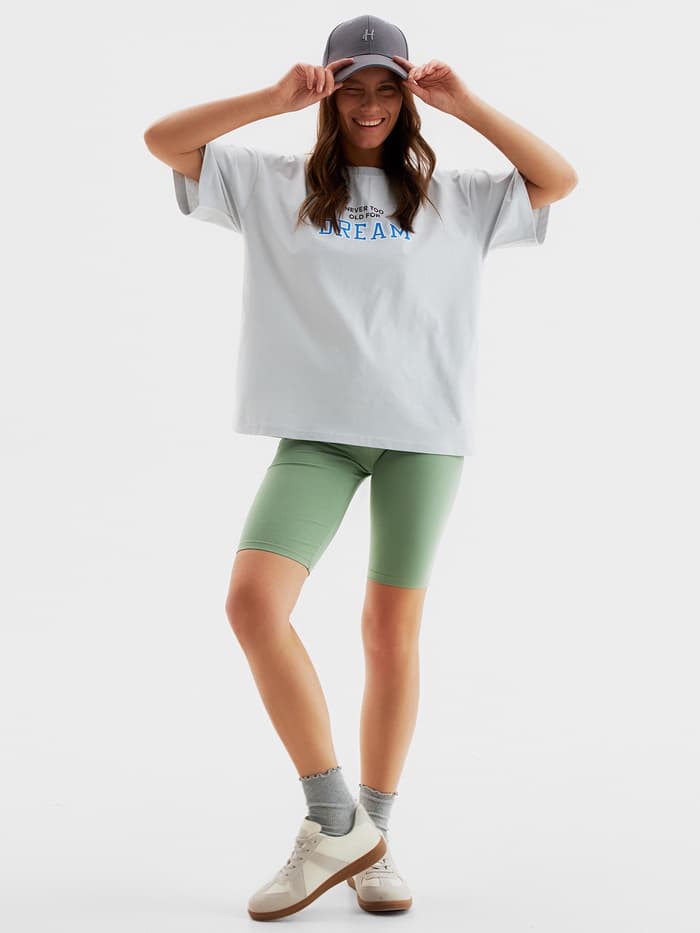 Велосипедки женские MINAKU, оливковые, размер 42