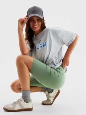 Велосипедки женские MINAKU, оливковые, размер 46