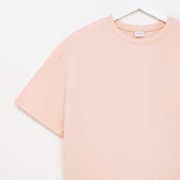 Футболка женская MINAKU OVERSIZE FIT: цвет персиковый, р-р 50