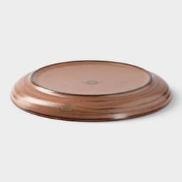 Десертная тарелка Magistro Garland, d=17 см, фарфор, коричневая