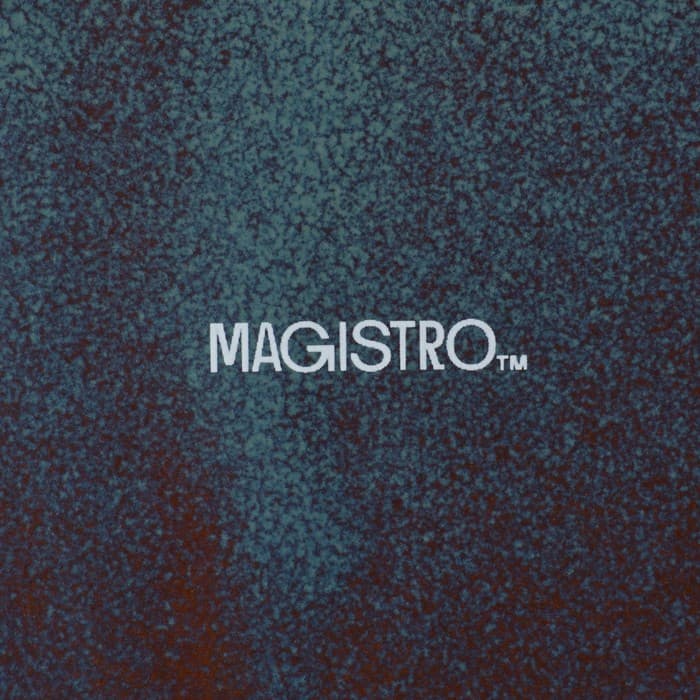 Десертная тарелка Magistro Garland, d=17 см, фарфор, синяя, коричневая