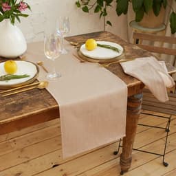 Дорожка на стол «Этель», 130×35 см, 370 г/м², бежевый