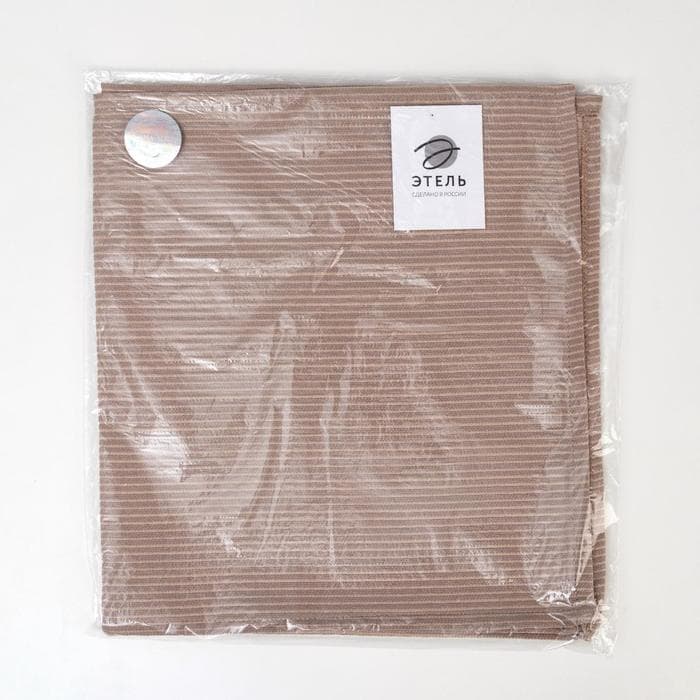 Дорожка на стол «Этель», 130×35 см, 370 г/м², бежевый