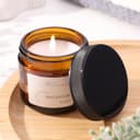 Ароматическая свеча в банке Macaroon yuzu, соевый воск, 50 г, печенье и юзу