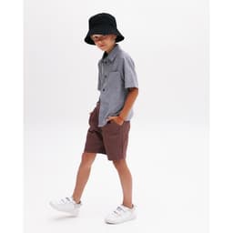 Шорты для мальчика MINAKU: Casual collection KIDS, шоколадные, рост 116 см