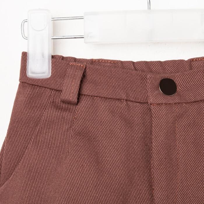 Шорты для мальчика MINAKU: Casual collection KIDS, шоколадные, рост 122 см