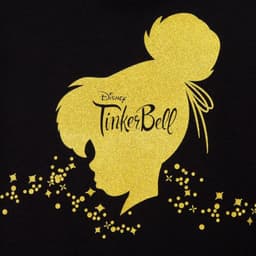 Футболка Tinker Bell Disney, размер 40, чёрная
