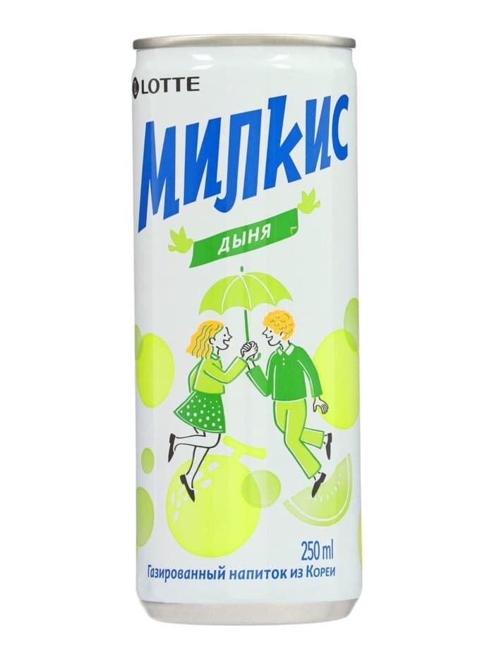 Напиток безалкогольный Milkis дыня, 250 мл