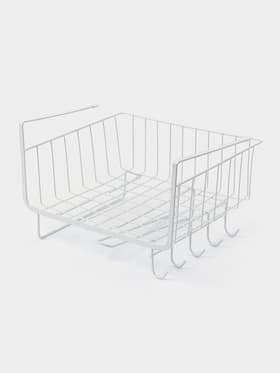 Корзина подвесная Доляна, 29×25×19.5 см, белая