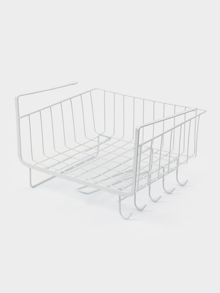 Корзина подвесная Доляна, 29×25×19.5 см, белая