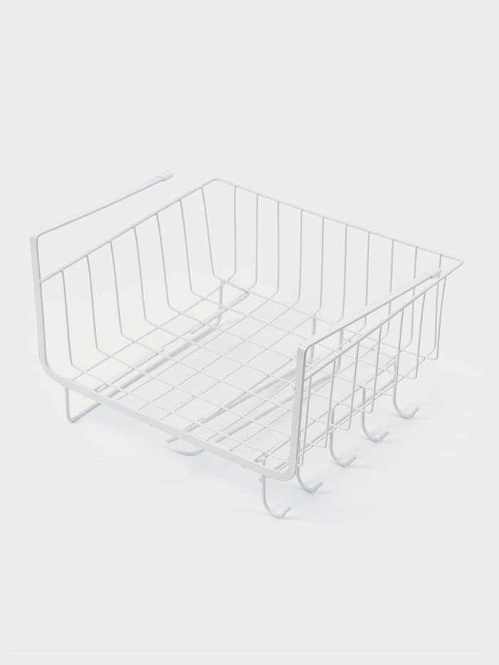 Корзина подвесная Доляна, 29×25×19.5 см, белая