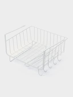 Корзина подвесная Доляна, 29×25×19.5 см, белая