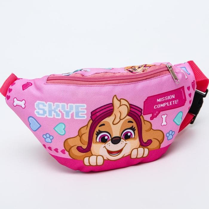 Сумка поясная детская, 25х6х13 см, Щенячий патруль