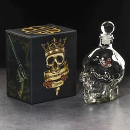 Штоф непробиваемый с пулей «Череп», 400 мл