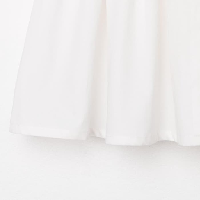 Платье для девочки на пуговицах KAFTAN: Summer cotton, белое, размер 30 (98-104 см)