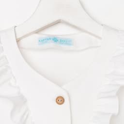 Платье на пуговицах для девочки KAFTAN: Summer cotton, белое, рост 98-104 см