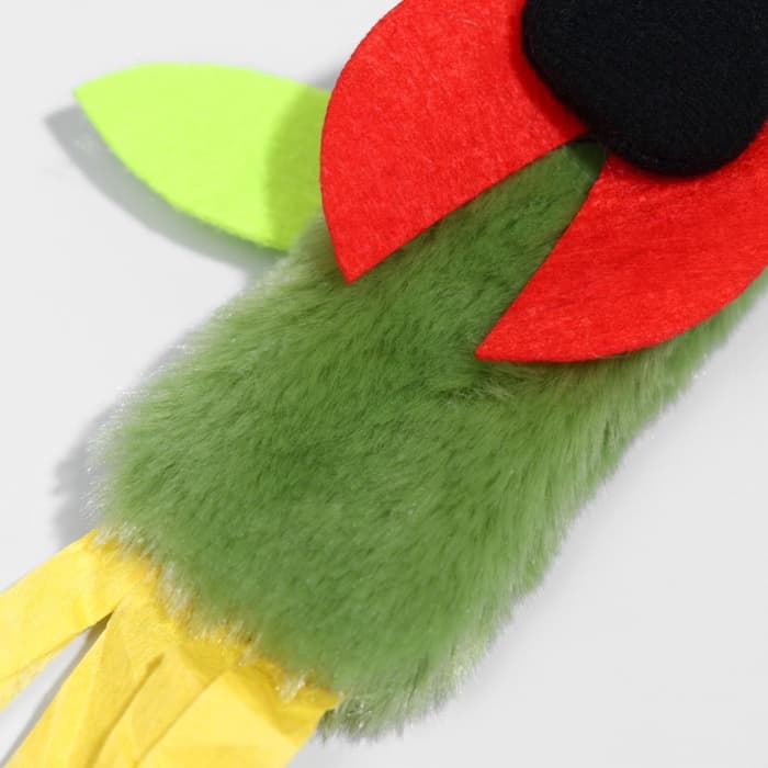 Дразнилка «Божья коровка на веточке», зелёная