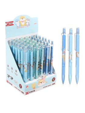 Карандаш механический, толщина грифеля 0.7 мм, НВ, корпус с рисунком, МИКС