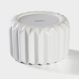 Банка для сыпучих Доляна «Золотой зайка», 600 мл, керамика, белая