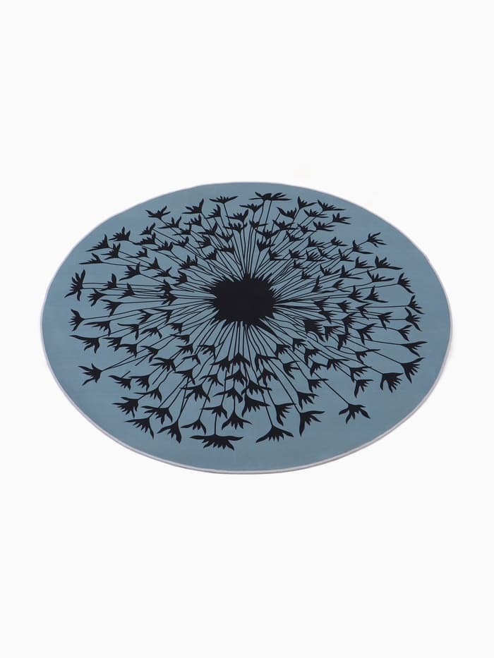 Ковёр круглый «Этель. Одуванчик», d=120 см, 700 г/м²