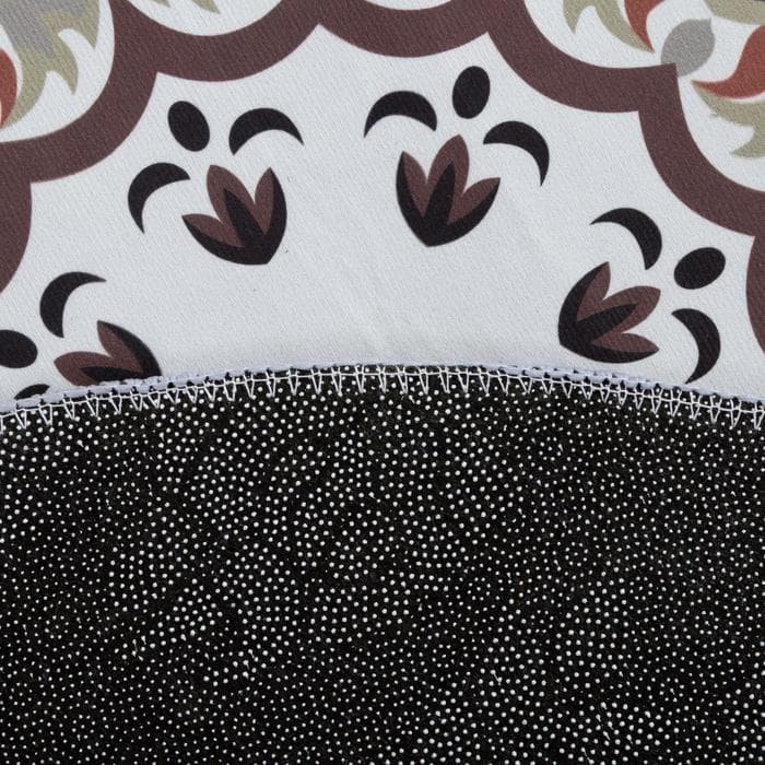 Ковёр круглый «Этель. Узоры», d=120 см, 700 г/м²