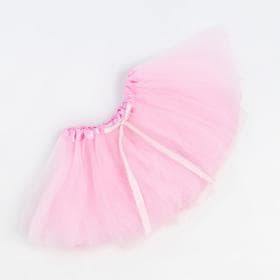 Юбка трёхслойная Крошка Я, 17×19 см, розовая