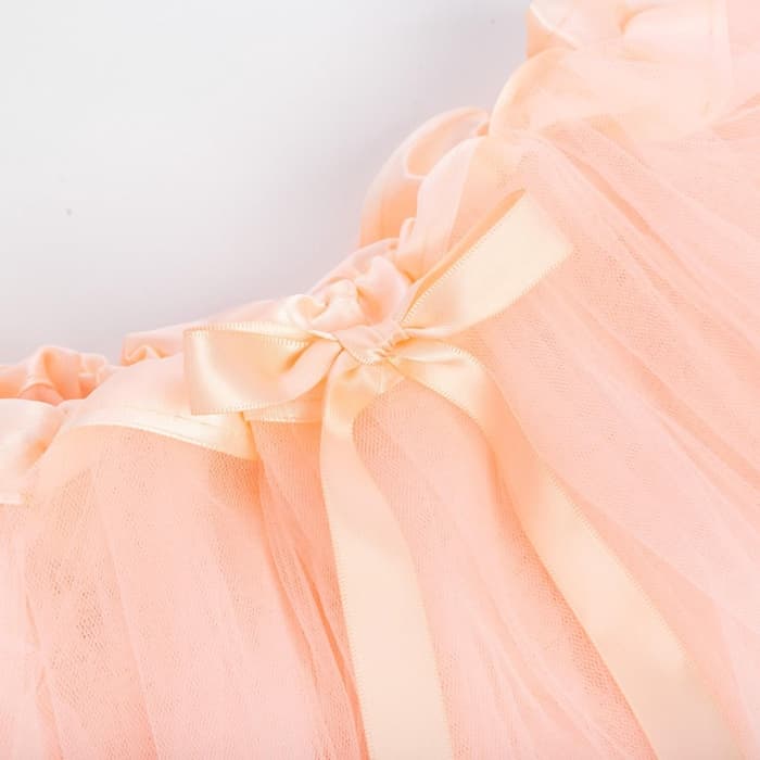 Юбка трёхслойная Крошка Я, 17×19 см, персиковая