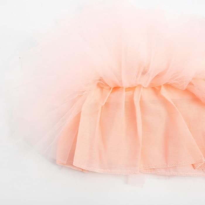 Юбка трёхслойная Крошка Я, 17×19 см, персиковая