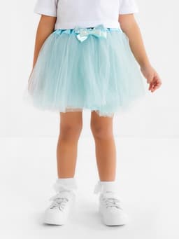 Юбка нарядная для девочки трёхслойная KAFTAN, цвет мятный, рост 92-98 см