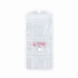 Пенал школьный, плоский, ПВХ, на кнопке, МИКС