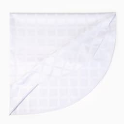 Скатерть «Этель» Geometry, 150×250±3 см, 192 г/м², хлопок с ВГМО, белая