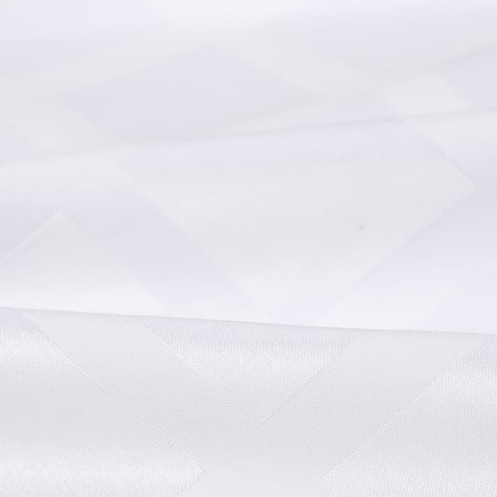 Скатерть «Этель» Geometry, 150×250±3 см, 192 г/м², хлопок с ВГМО, белая