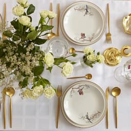 Скатерть «Этель» Geometry, 150×300±3 см, 192 г/м², хлопок с ВГМО, белая