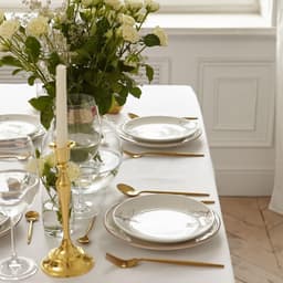 Скатерть «Этель» Lines, 150×220 ±3 см, белая, плотность 192 г/м², хлопок с ВГМО