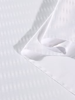 Скатерть «Этель» Shine, 150×220±3 см, 192 г/м², хлопок с ВГМО, белая