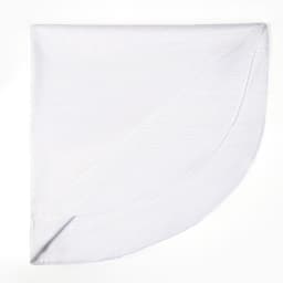 Скатерть «Этель» Shine, 150×300±3 см, хлопок с ВГМО, 192 г/м², белая