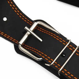 Шлейка «Караульная» на фетре, 3.6 см, ОШ 40-74 см, ОГ 95-110 см, кожа, чёрная