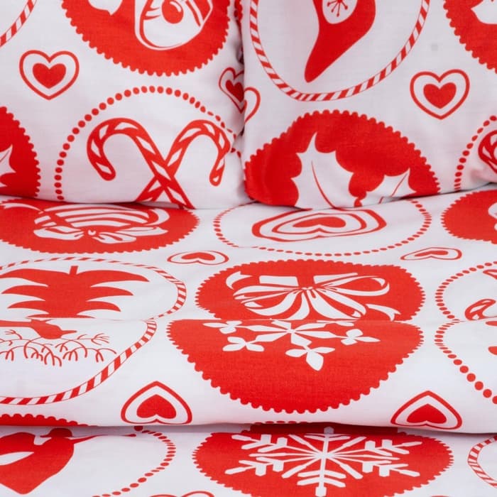Постельное бельё 2-спальное LoveLife New Year's gifts, сатин