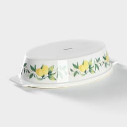 Форма для выпечки из Доляна «Лимон», 30.5×18 см, овальная, жаропрочная керамика, белая