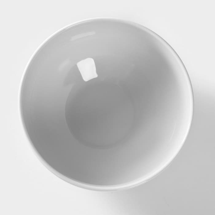 Пиала Добрушский завод «Бельё», 650 мл, фарфор, белая