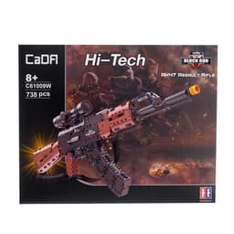 Конструктор CADA Оружие Техно «АК-47», 738 деталей