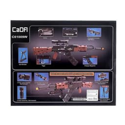 Конструктор CADA Оружие Техно «АК-47», 738 деталей