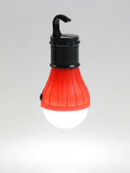 Фонарь кемпинговый, 60 Лм, 3 режима, от батареек 3×ААА, 11×5 см, красный