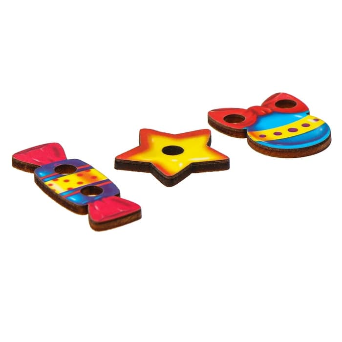 Шнуровка фигурная «Новый год! Ёлочка»