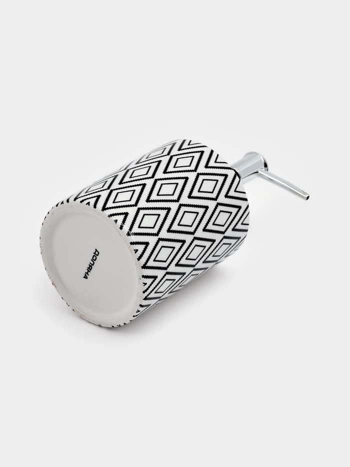 Дозатор для мыла Доляна «Марокко», 380 мл, белый