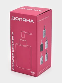 Дозатор для мыла Доляна «Эвкалипт», 380 мл