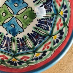 Пиала чайная Риштанская Керамика «Узоры», 200 мл, d=11 см, МИКС