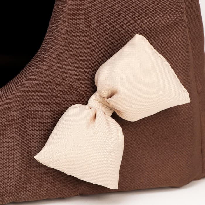 Дом-трансформер «Саманка» 45×45×36 см, бежево-коричневый