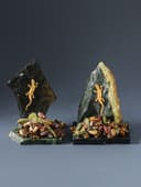 Фигурка «Горка», змеевик